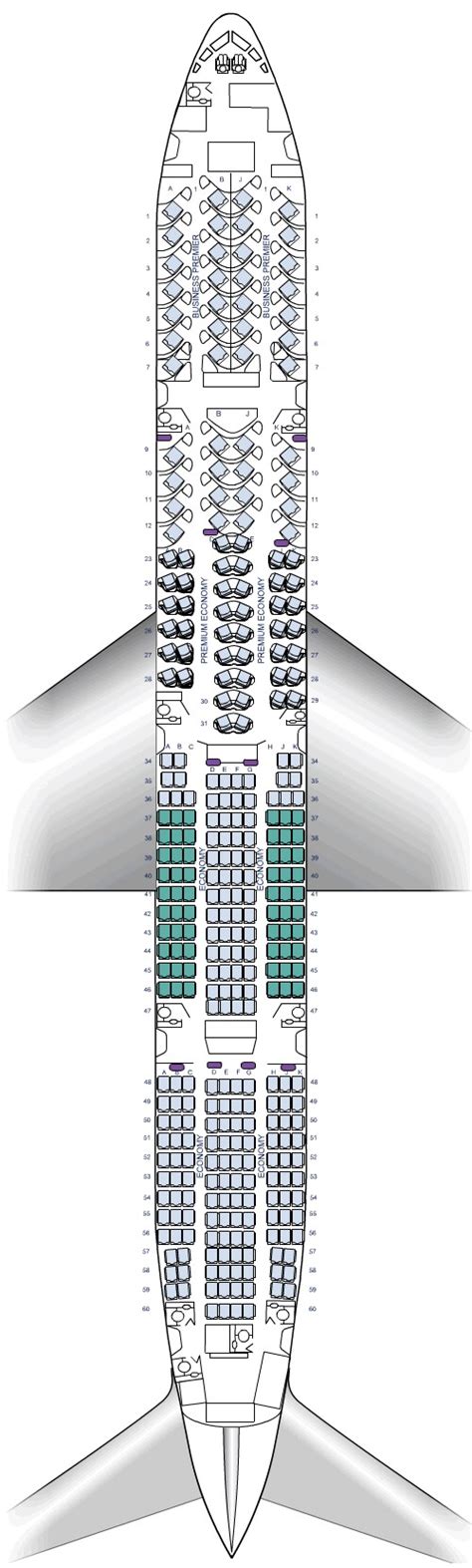 air new zealand 777-300 seat map|Seat Map Air New Zealand Boeing 777.